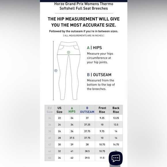 Horze Ladies’ Grand Prix Full-Seat Breech in Thermo Soft Shell - Picture 8 of 16